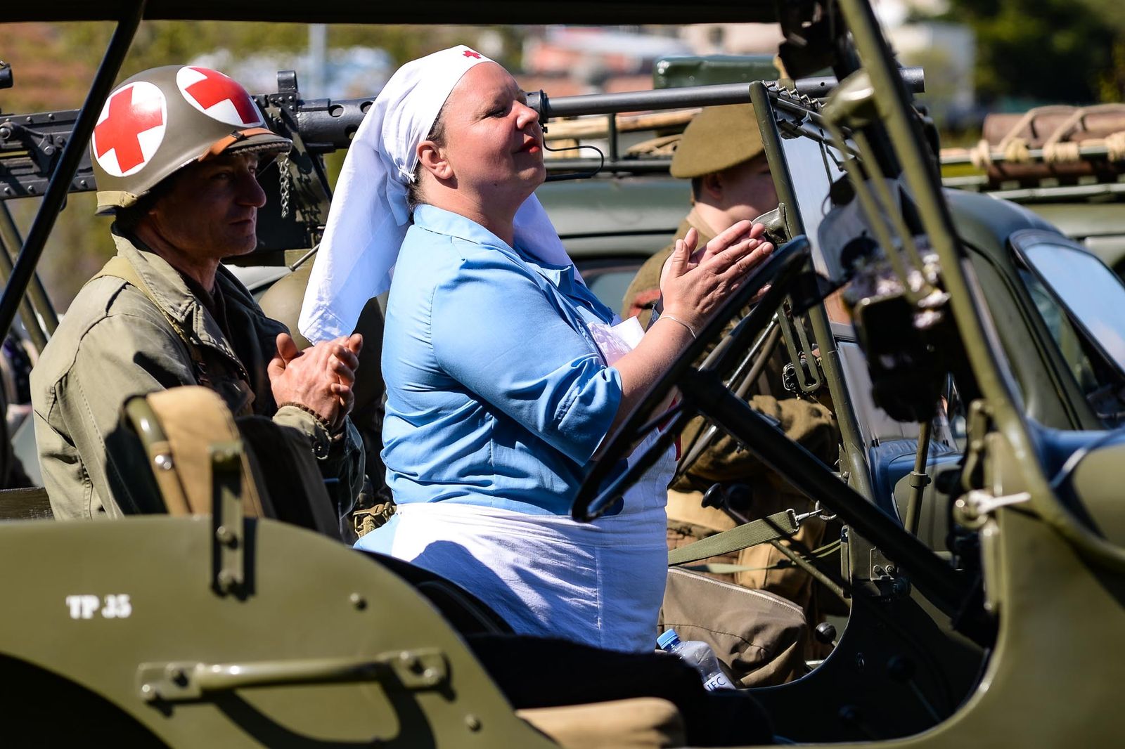 Slavnosti svobody 2021 - Pietní akt v Kyšicích (foto: M. Pecuch, 8.5.2021)