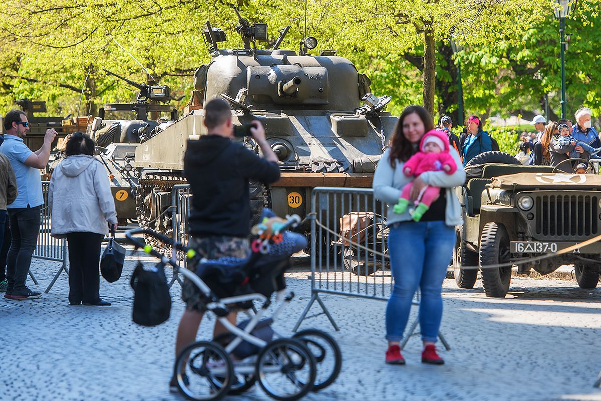 Slavnosti svobody 2021 - Atmosféra (foto: M. Chaloupka, 8.5.2021)