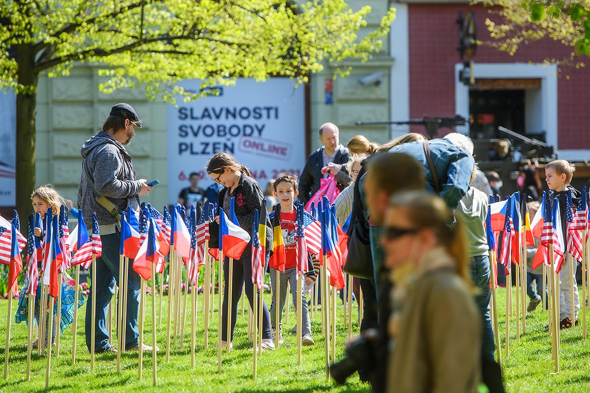 Slavnosti svobody 2021 - Atmosféra (foto: M. Chaloupka, 8.5.2021)
