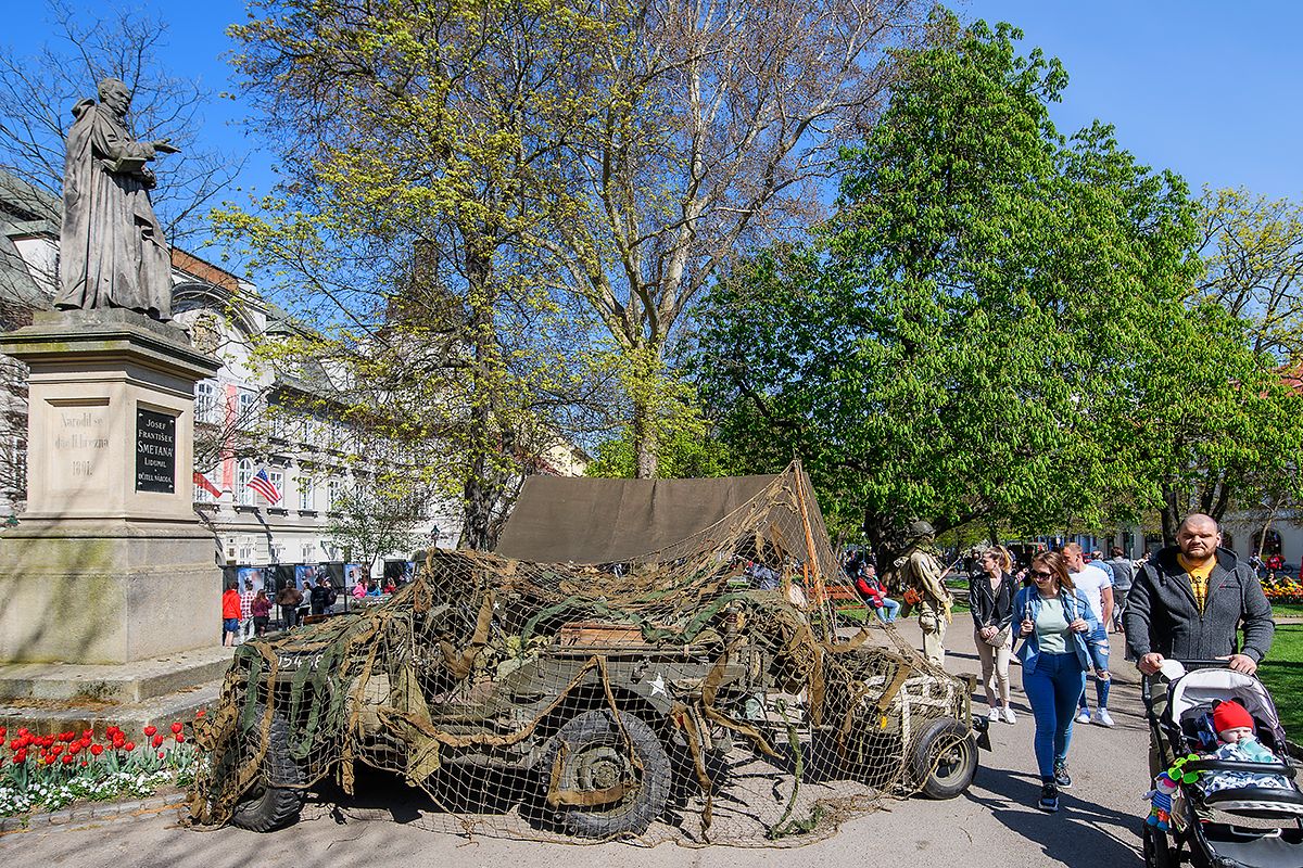 Slavnosti svobody 2021 - Atmosféra (foto: M. Chaloupka, 8.5.2021)