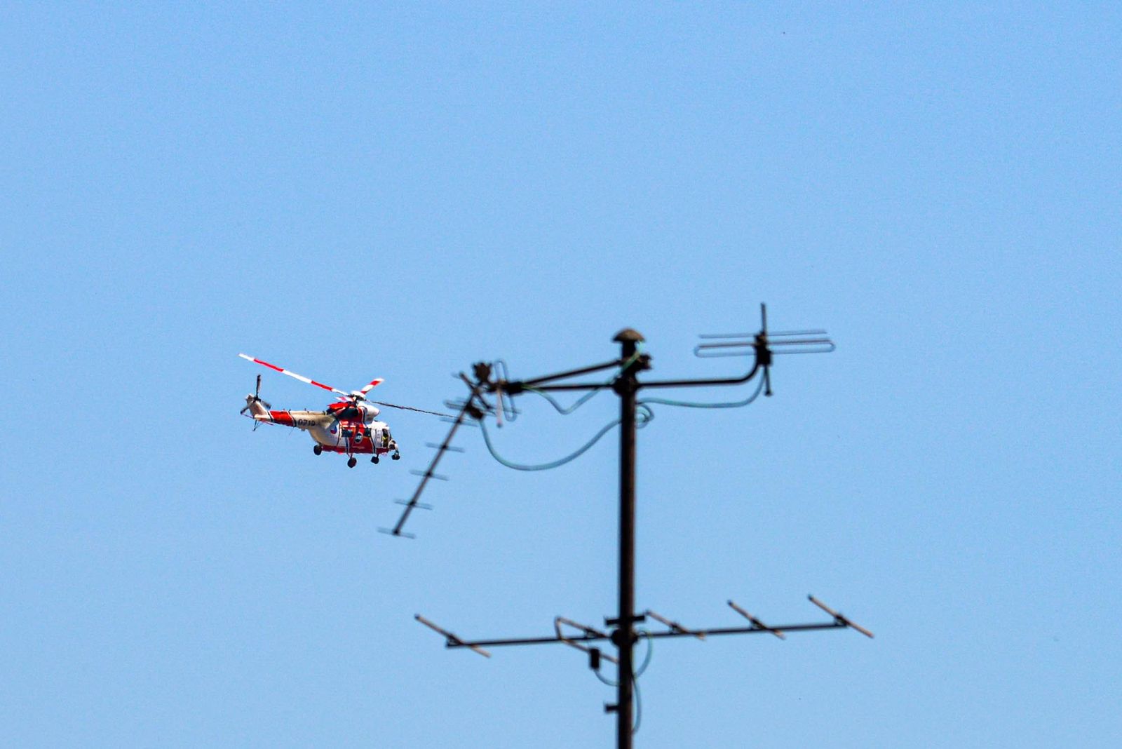 Slavnosti svobody 2021 - Přelety letadel a vrtulníku nad Plzni (foto: M. Pecuch, 9.5.2021)