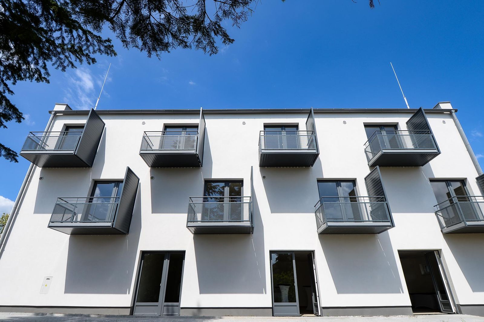 Dokončení 1. etapy bytového projektu v Zátiší (foto: M. Pecuch, 31.5.2021)