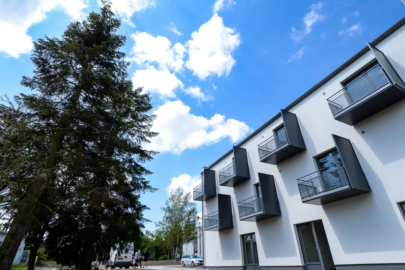 Dokončení 1. etapy bytového projektu v Zátiší (foto: M. Pecuch, 31.5.2021)