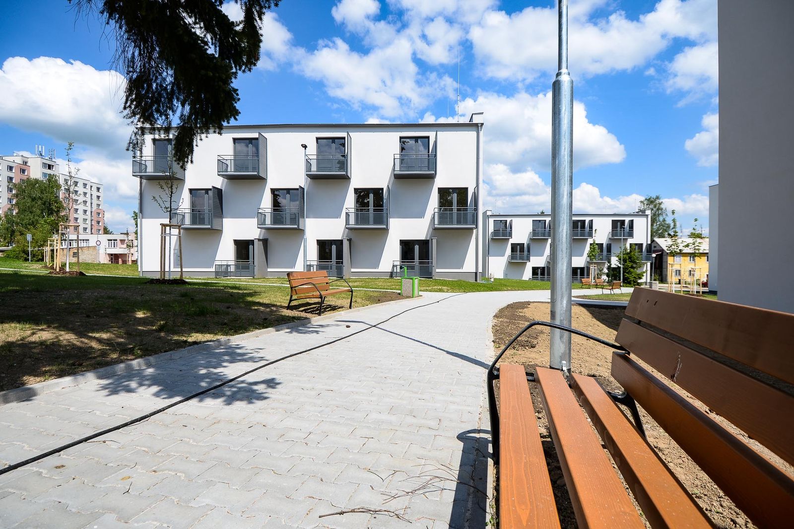 Dokončení 1. etapy bytového projektu v Zátiší