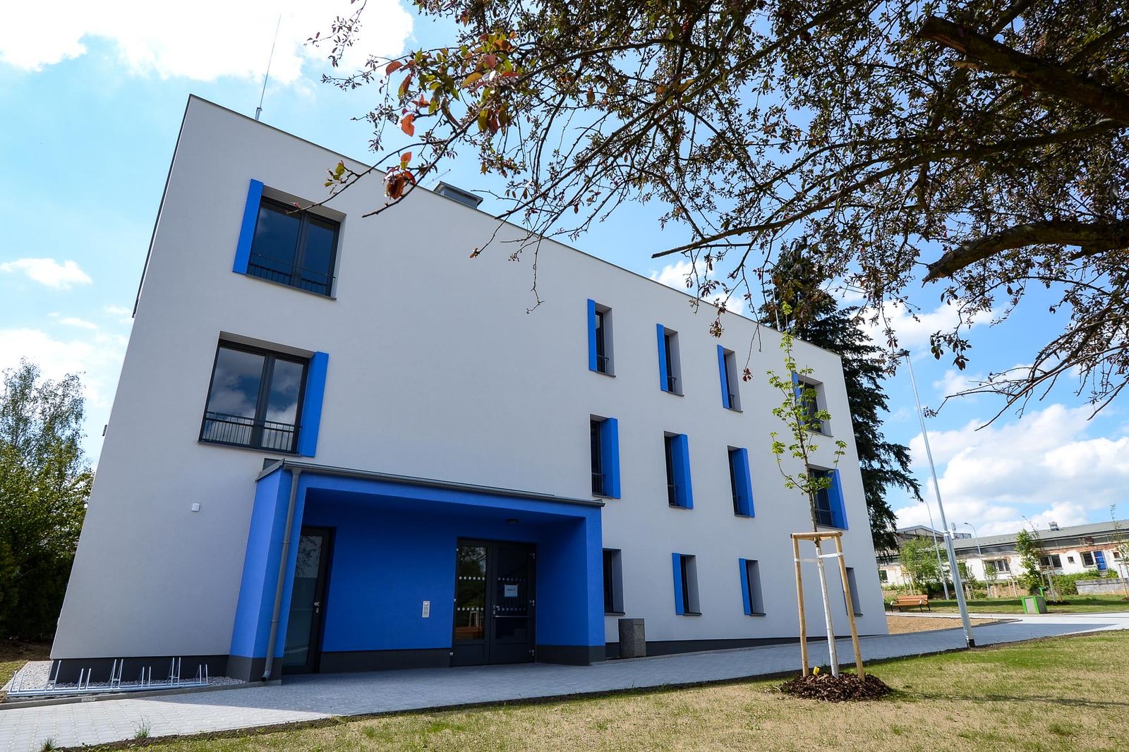 Dokončení 1. etapy bytového projektu v Zátiší (foto: M. Pecuch, 31.5.2021)