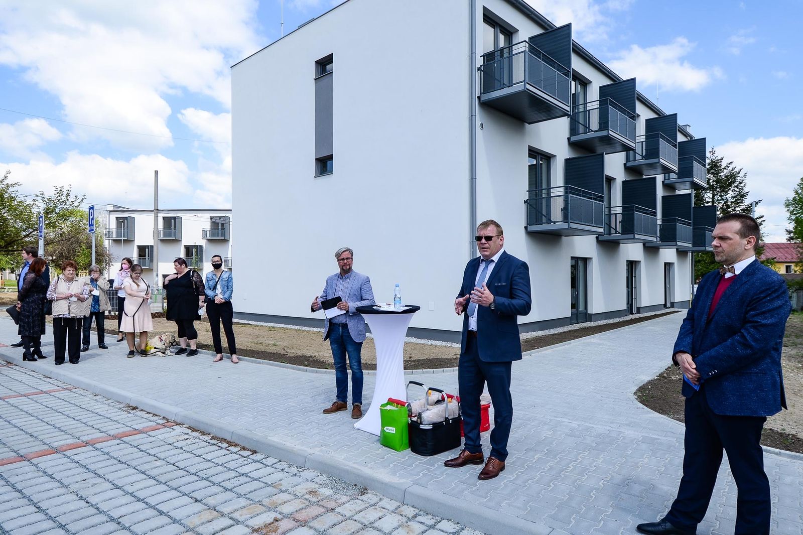 Dokončení 1. etapy bytového projektu v Zátiší (foto: M. Pecuch, 31.5.2021)