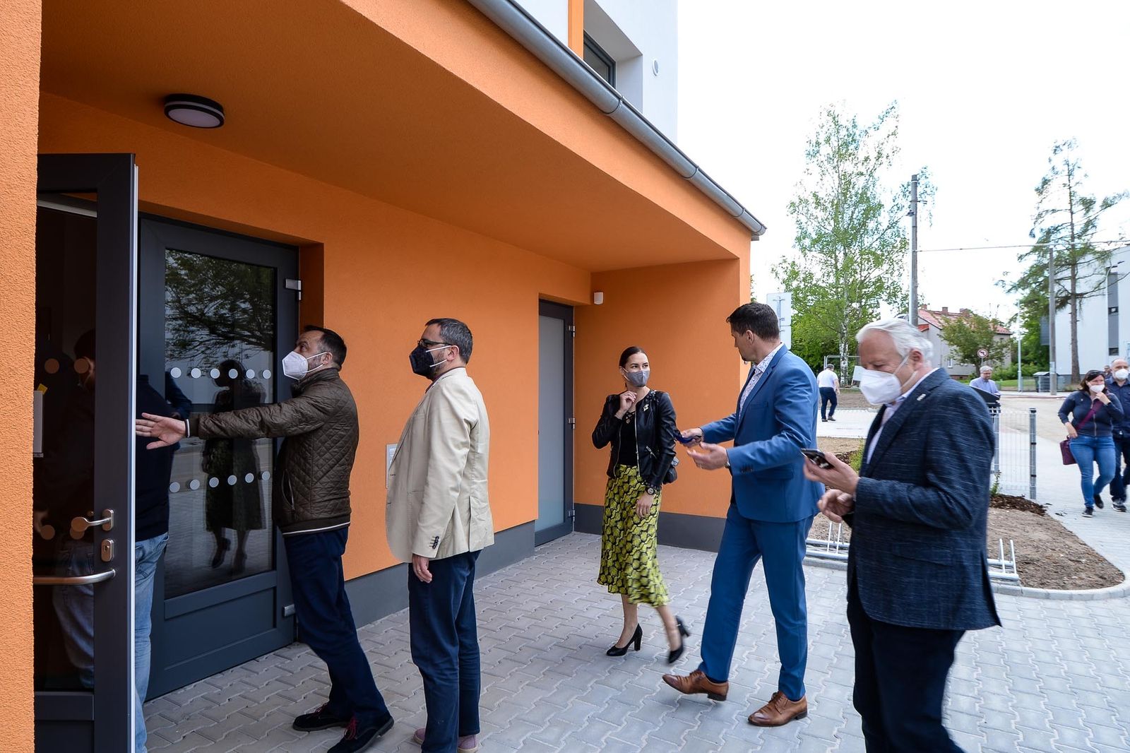 Dokončení 1. etapy bytového projektu v Zátiší (foto: M. Pecuch, 31.5.2021)