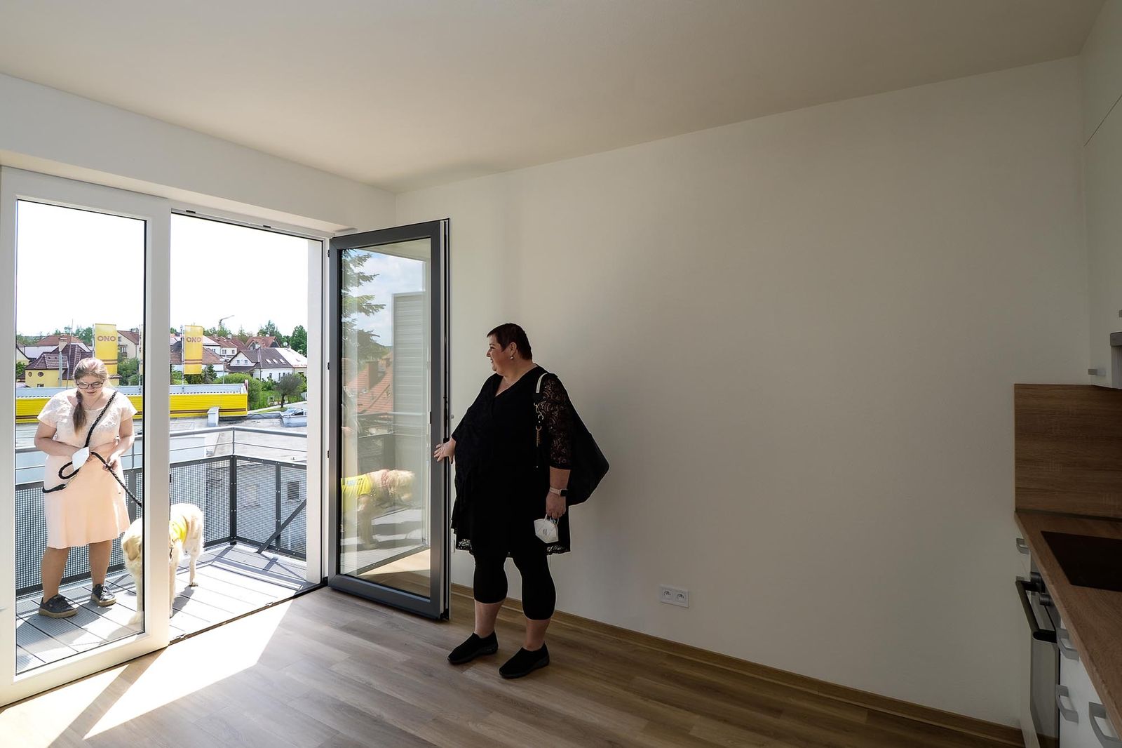 Dokončení 1. etapy bytového projektu v Zátiší (foto: M. Pecuch, 31.5.2021)