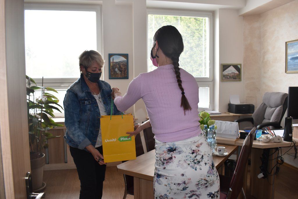 Oslava dětského dne nemohla chybět ani v Dětském domově Domino (foto: A. Jarošová, 1.6.2021)