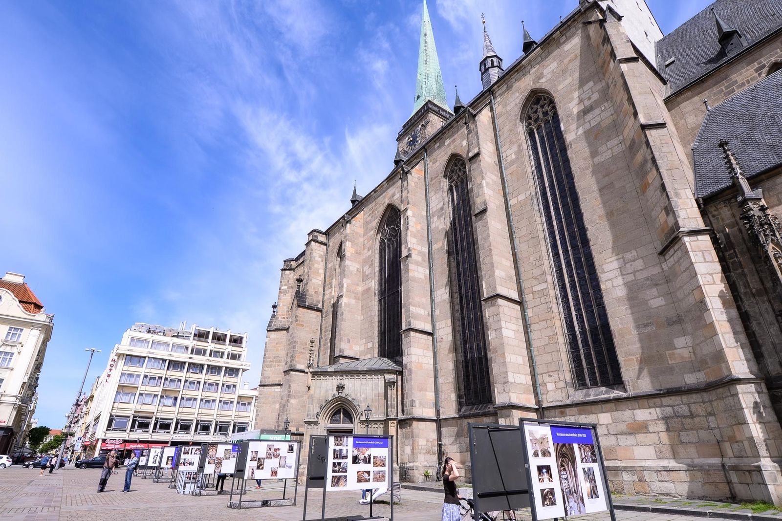 Otevření katedrály sv. Bartoloměje po tříleté rekonstrukci (foto: M. Pecuch, 2.6.2021)