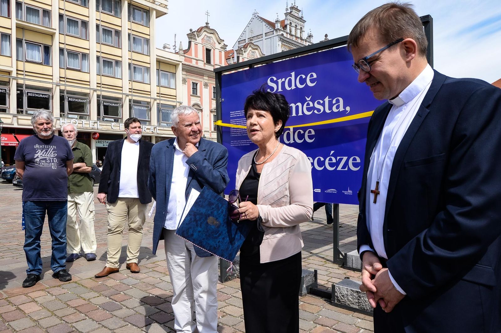 Otevření katedrály sv. Bartoloměje po tříleté rekonstrukci (foto: M. Pecuch, 2.6.2021)