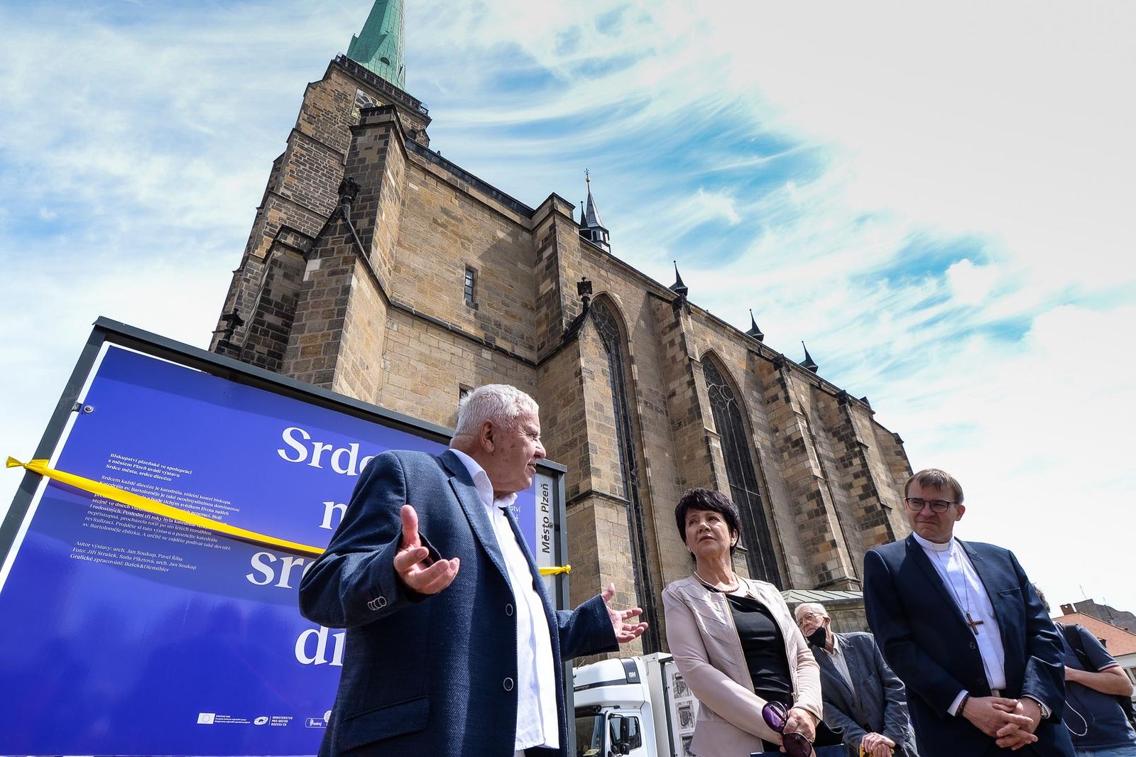 Otevření katedrály sv. Bartoloměje po tříleté rekonstrukci (foto: M. Pecuch, 2.6.2021)