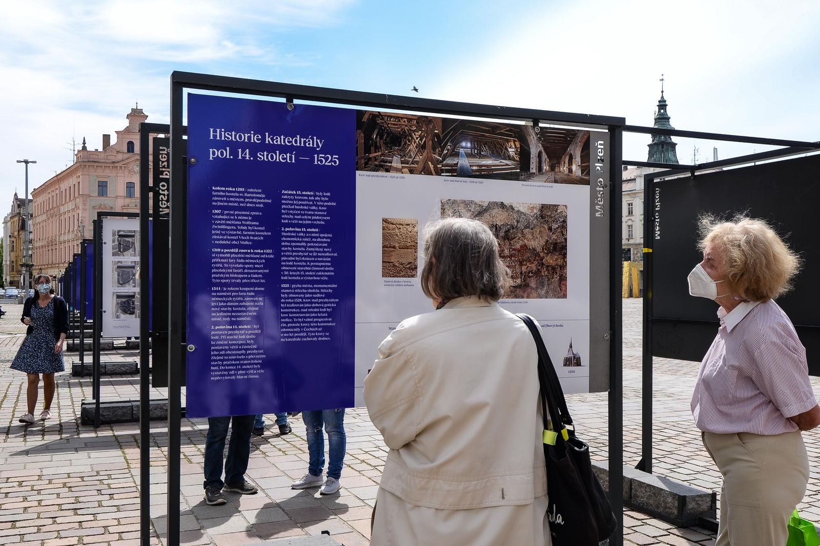 Otevření katedrály sv. Bartoloměje po tříleté rekonstrukci (foto: M. Pecuch, 2.6.2021)