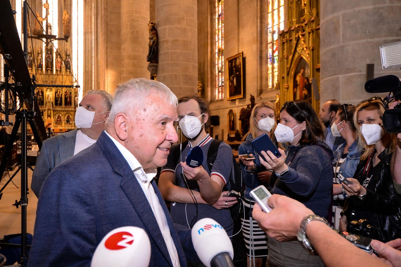 Otevření katedrály sv. Bartoloměje po tříleté rekonstrukci (foto: M. Pecuch, 2.6.2021)