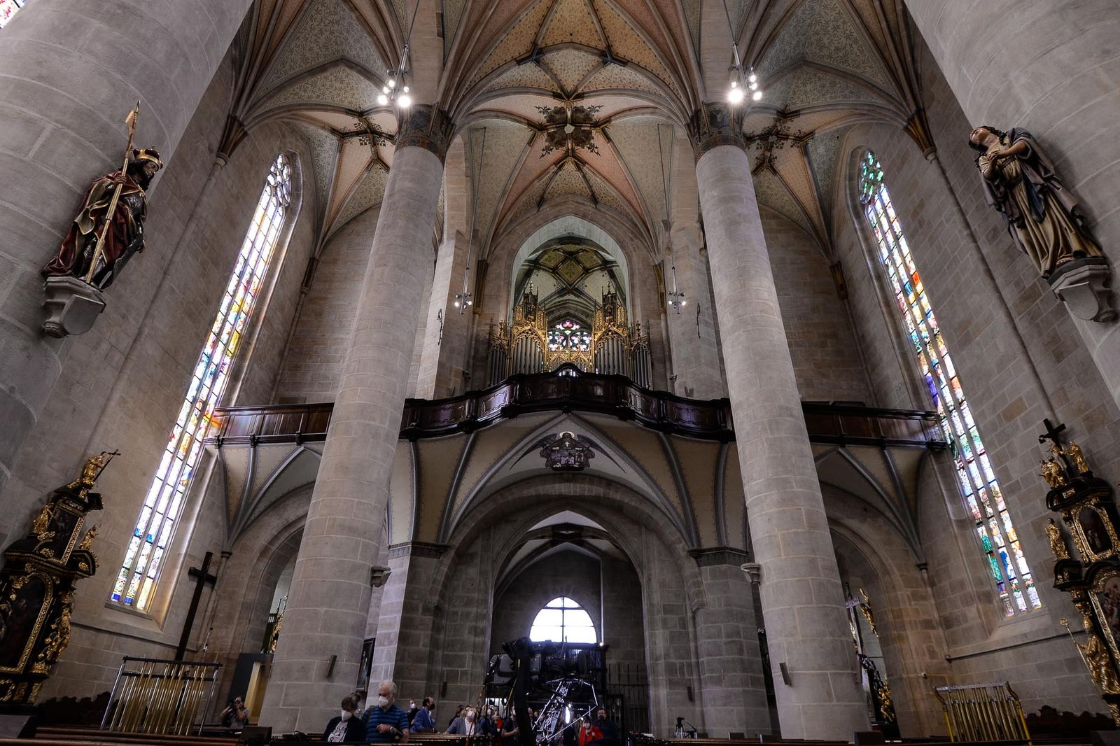 Otevření katedrály sv. Bartoloměje po tříleté rekonstrukci (foto: M. Pecuch, 2.6.2021)