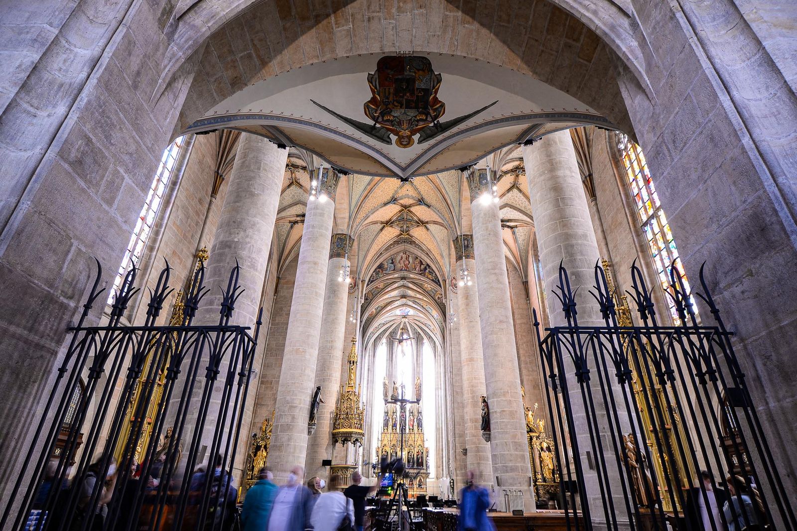 Otevření katedrály sv. Bartoloměje po tříleté rekonstrukci (foto: M. Pecuch, 2.6.2021)