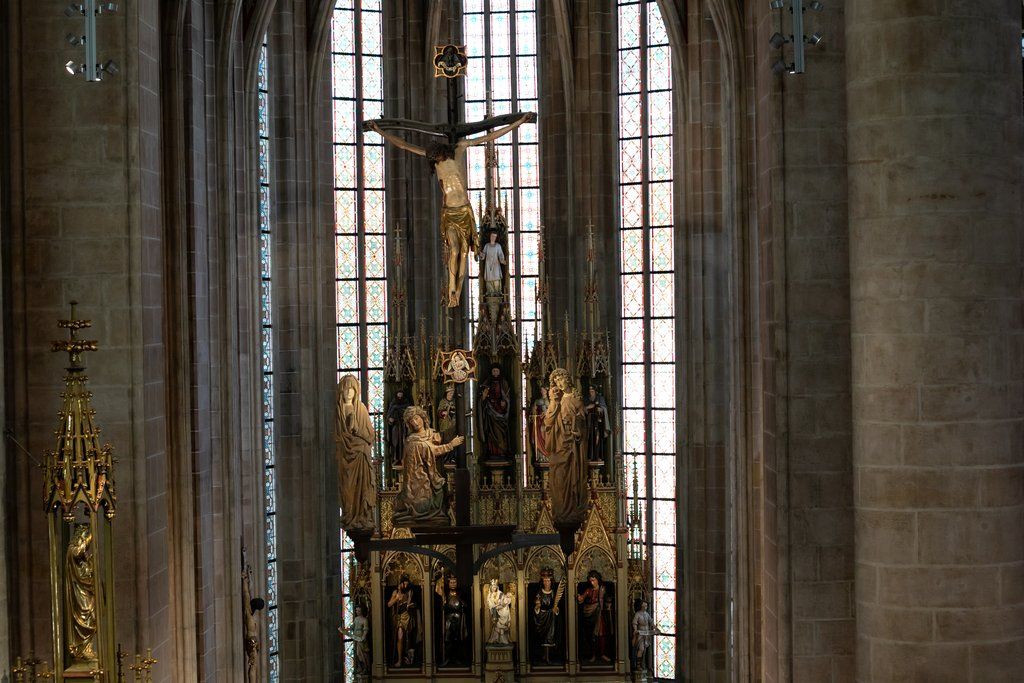 Slavnostní koncert k otevření katedrály (foto: J. Strašek, 2.6.2021)