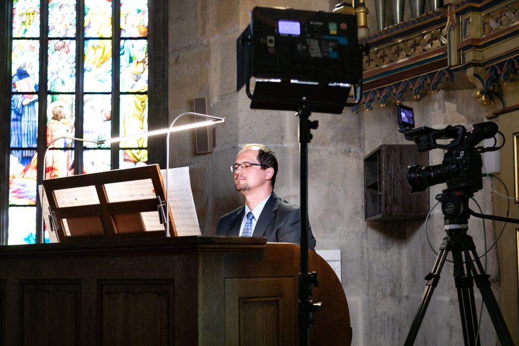 Slavnostní koncert k otevření katedrály (foto: J. Strašek, 2.6.2021)