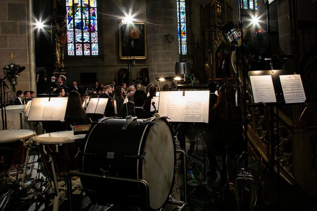 Slavnostní koncert k otevření katedrály (foto: J. Strašek, 2.6.2021)