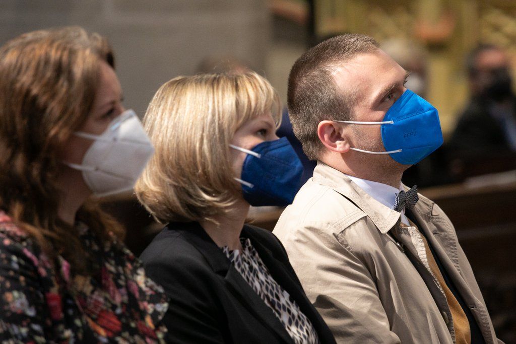 Slavnostní koncert k otevření katedrály (foto: J. Strašek, 2.6.2021)