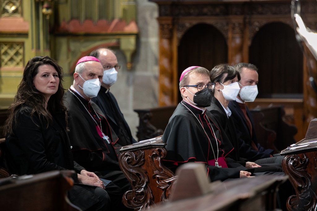 Slavnostní koncert k otevření katedrály (foto: J. Strašek, 2.6.2021)