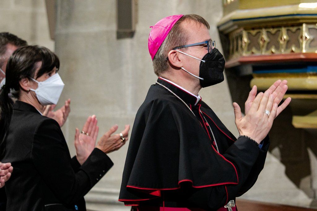 Slavnostní koncert k otevření katedrály (foto: J. Strašek, 2.6.2021)