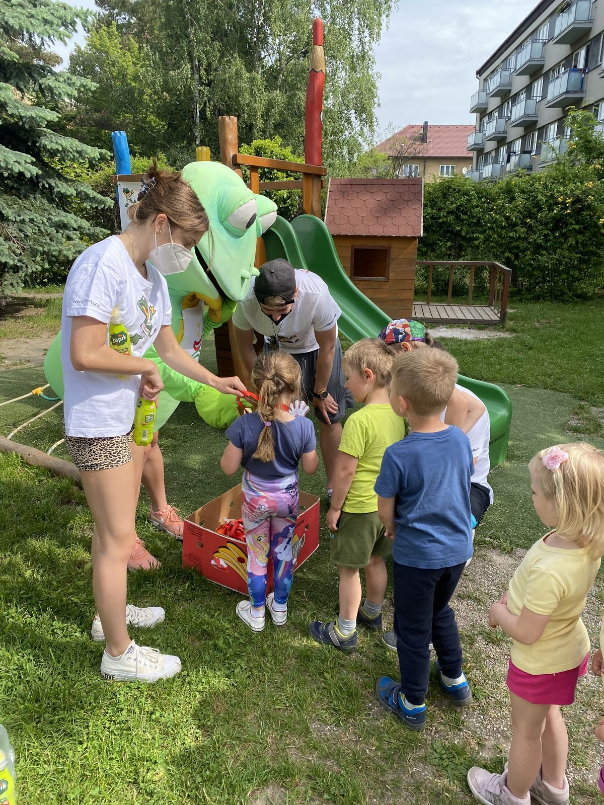 Sportovní hry mateřských škol (foto: H. Josefová, 4.6.2021)