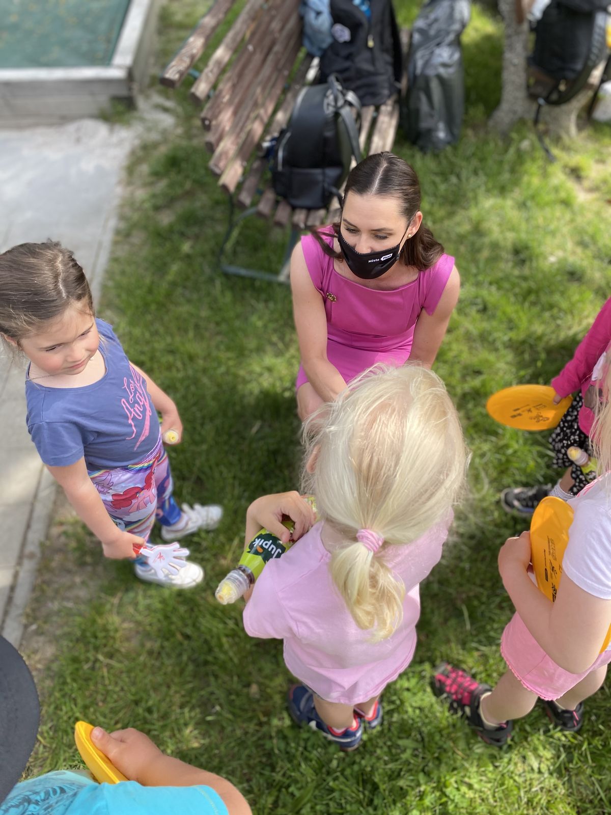 Sportovní hry mateřských škol (foto: H. Josefová, 4.6.2021)