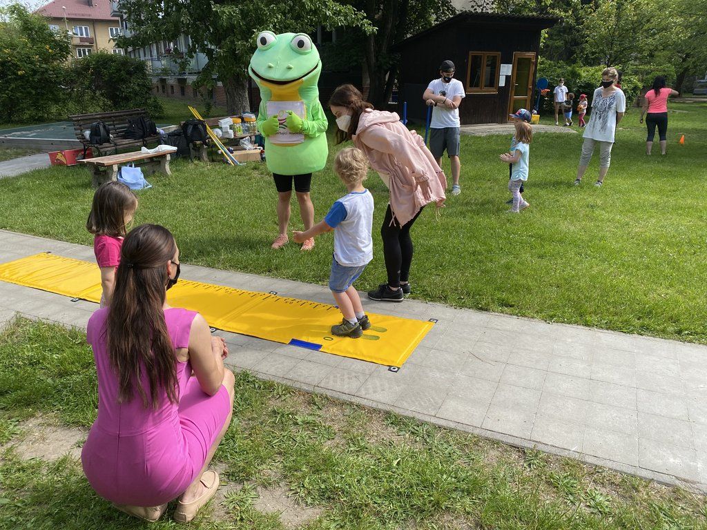 Sportovní hry mateřských škol (foto: H. Josefová, 4.6.2021)