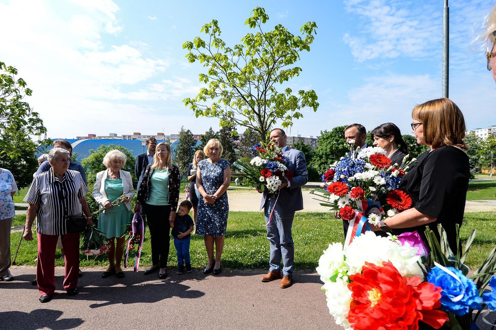 Primátor uctil památku lidických obětí (foto: M. Pecuch, 11.6.2021)