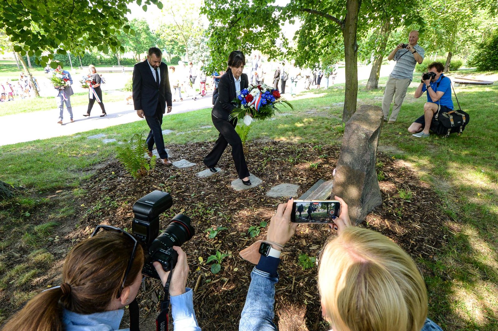 Primátor uctil památku lidických obětí (foto: M. Pecuch, 11.6.2021)