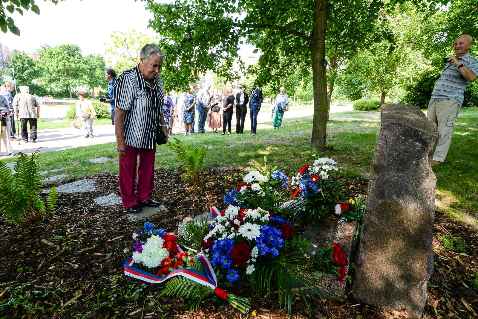 Primátor uctil památku lidických obětí (foto: M. Pecuch, 11.6.2021)