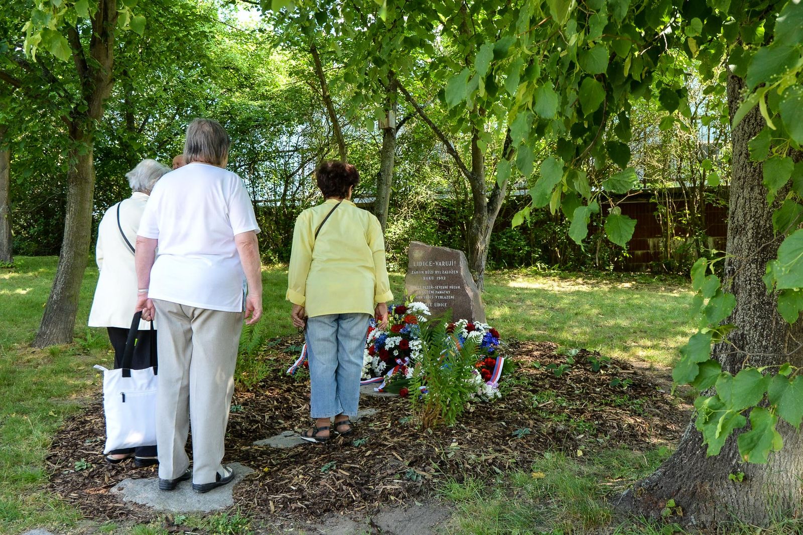 Primátor uctil památku lidických obětí (foto: M. Pecuch, 11.6.2021)
