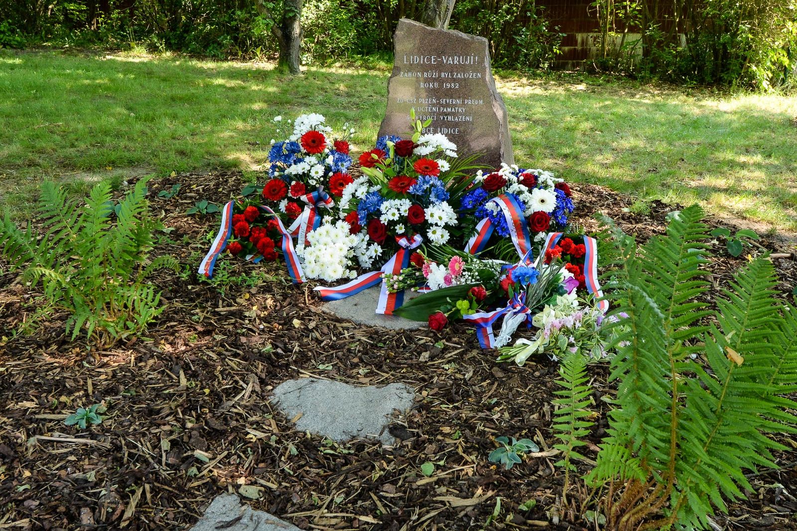 Primátor uctil památku lidických obětí (foto: M. Pecuch, 11.6.2021)