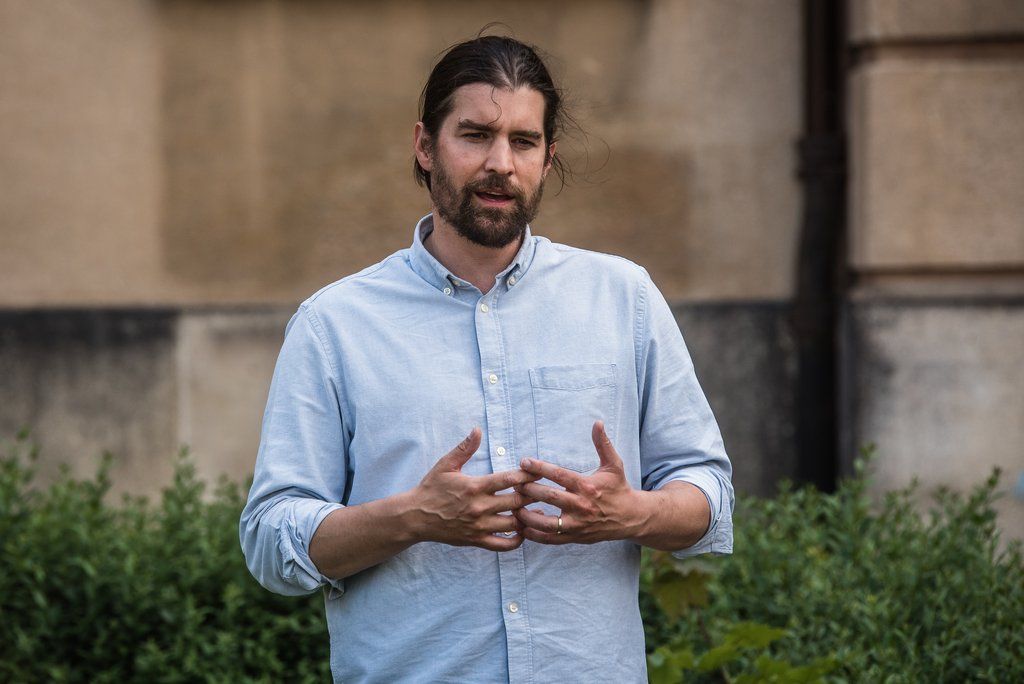 Víkend otevřených zahrad na Jiráskově náměstí (foto: M. Říský, 12.6.2021)