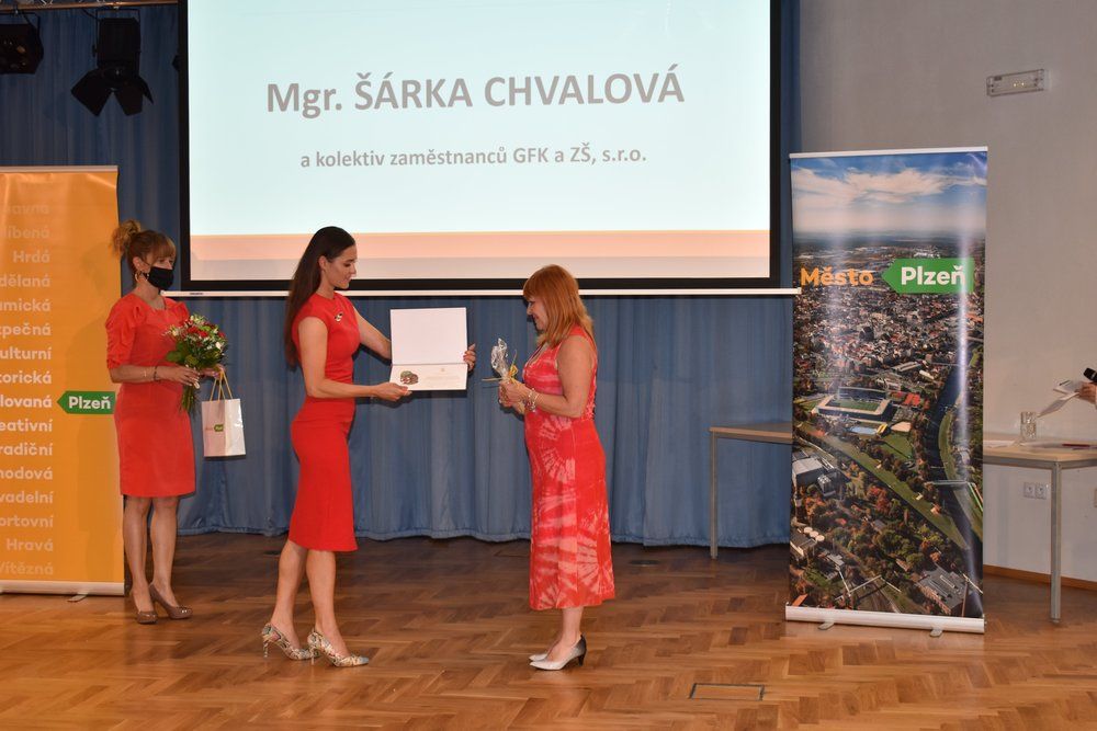 OCenění ve školství 2021 (foto: A. Jarošová, 16.6.2021)