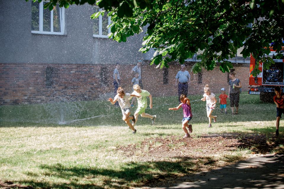 Olympiáda na Jiráskově náměstí (foto: Vít Štaif, 17.6.2021)