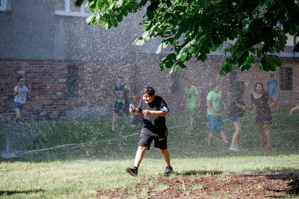 Olympiáda na Jiráskově náměstí (foto: Vít Štaif, 17.6.2021)