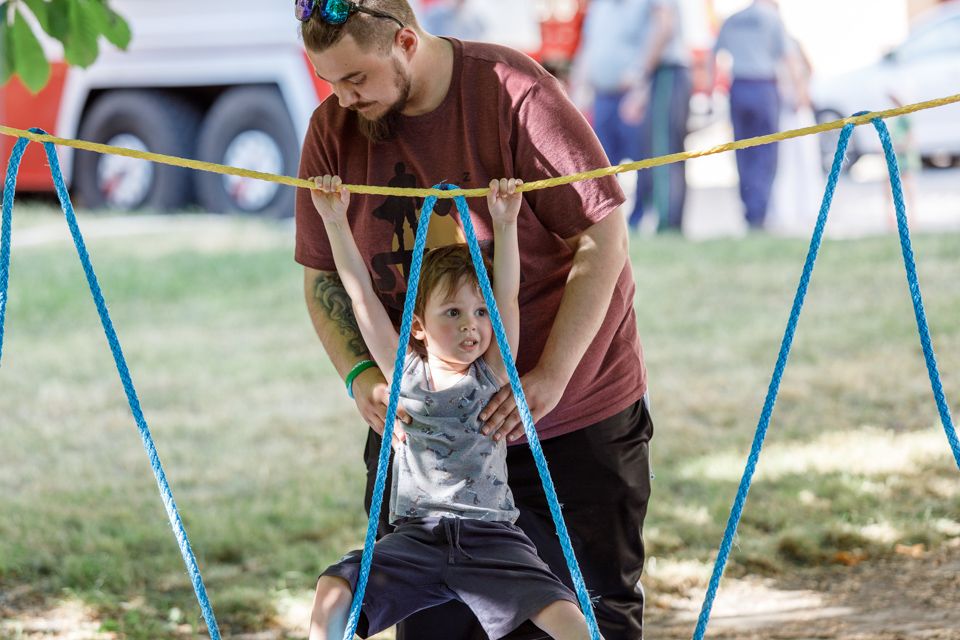 Olympiáda na Jiráskově náměstí (foto: Vít Štaif, 17.6.2021)