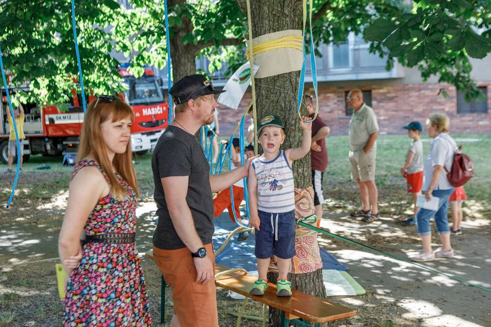 Olympiáda na Jiráskově náměstí (foto: Vít Štaif, 17.6.2021)