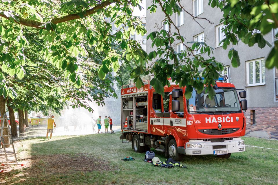 Olympiáda na Jiráskově náměstí (foto: Vít Štaif, 17.6.2021)