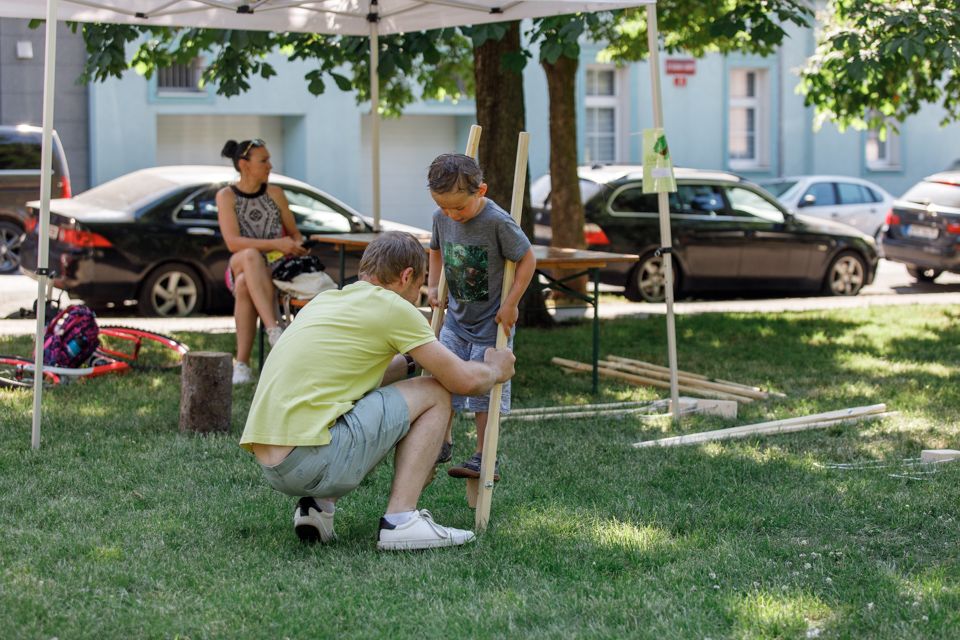 Olympiáda na Jiráskově náměstí (foto: Vít Štaif, 17.6.2021)