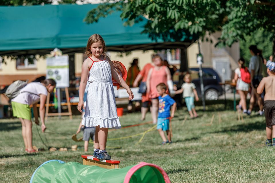 Olympiáda na Jiráskově náměstí (foto: Vít Štaif, 17.6.2021)