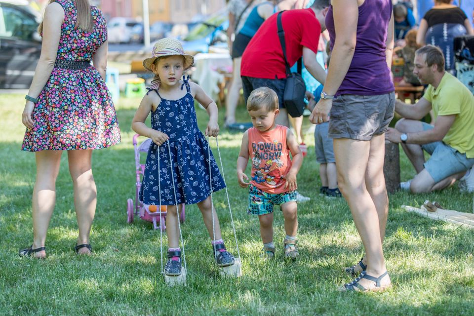 Olympiáda na Jiráskově náměstí (foto: Vít Štaif, 17.6.2021)