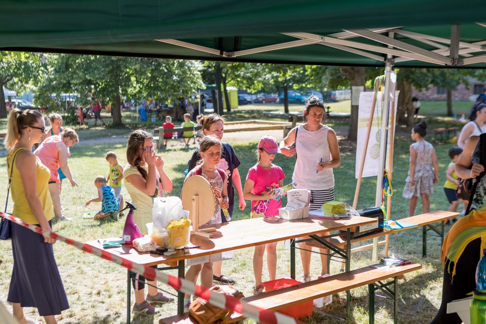 Olympiáda na Jiráskově náměstí (foto: Vít Štaif, 17.6.2021)