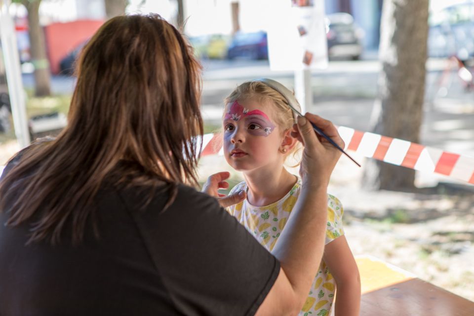 Olympiáda na Jiráskově náměstí (foto: Vít Štaif, 17.6.2021)