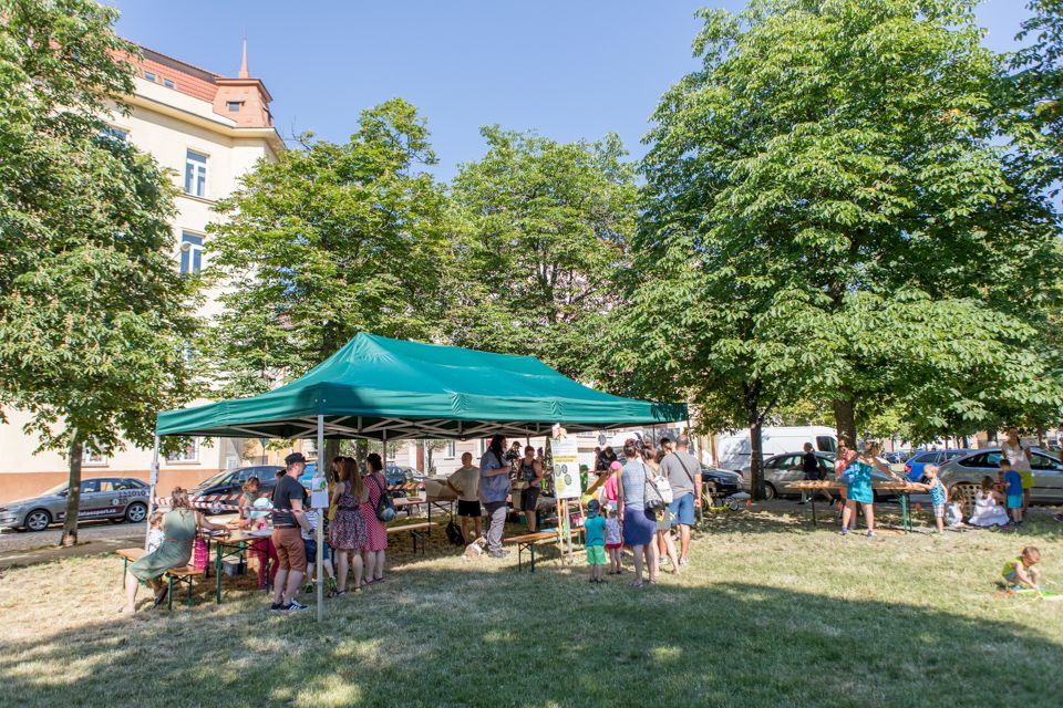 Olympiáda na Jiráskově náměstí (foto: Vít Štaif, 17.6.2021)