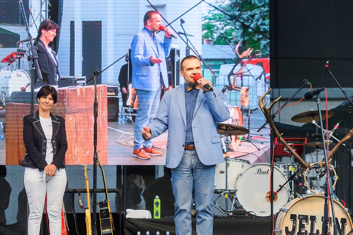 Plzeň a Plzeňský kraj poděkovaly zdravotníkům a dalším pracovníkům v první linii (foto: M. Chaloupka, 25.6.2021)
