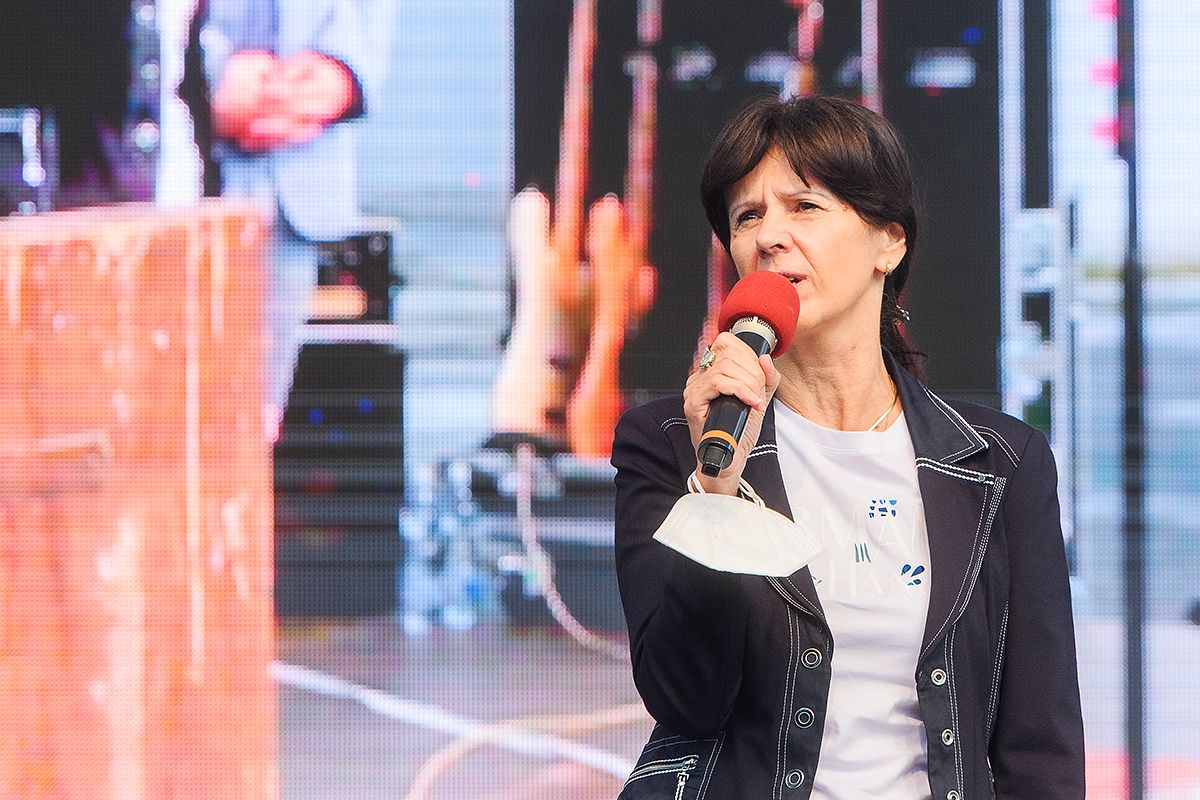 Plzeň a Plzeňský kraj poděkovaly zdravotníkům a dalším pracovníkům v první linii (foto: M. Chaloupka, 25.6.2021)