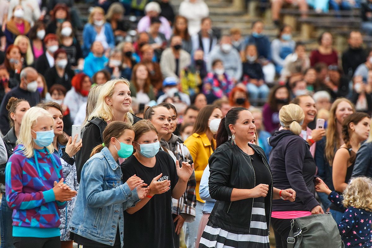 Plzeň a Plzeňský kraj poděkovaly zdravotníkům a dalším pracovníkům v první linii (foto: M. Chaloupka, 25.6.2021)